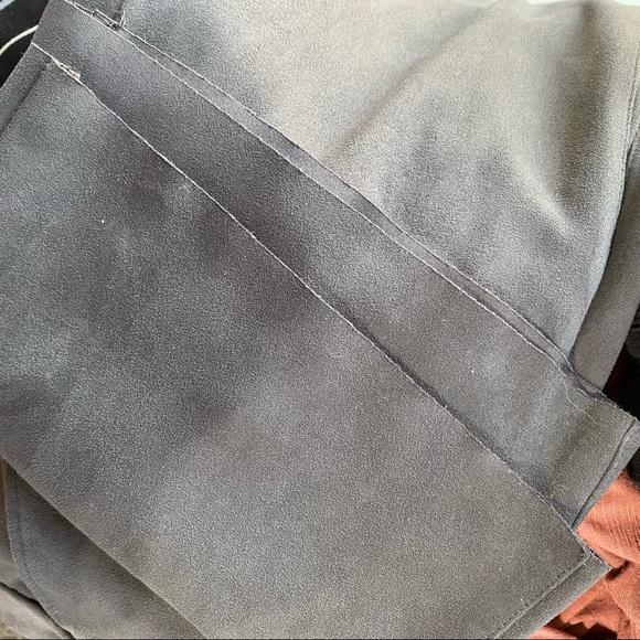 NWT Level 99 Suede Look Flare Pants - Picture 8 of 8